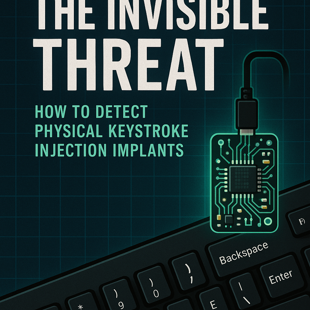 The Invisible Threat: How to Detect Physical Keystroke Injection Implants